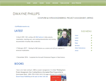 Tablet Screenshot of dwaynephillips.net