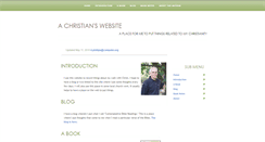 Desktop Screenshot of christian.dwaynephillips.net